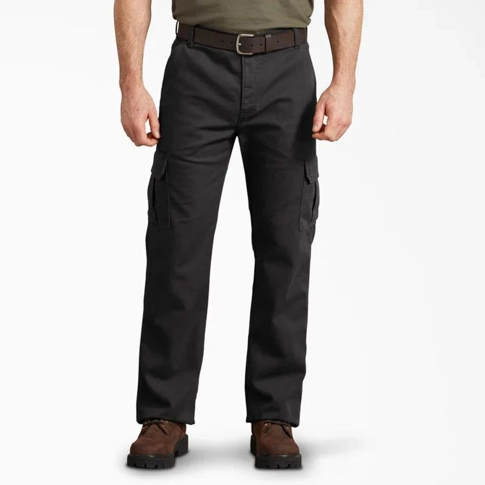Dickies WP80BKN Men's Black Duck Canvas Utility Work Pant  Size 38 x 32  NWOB
